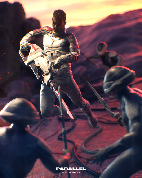 PARALLEL MASTERPIECE // Base Set // Desperate Measures