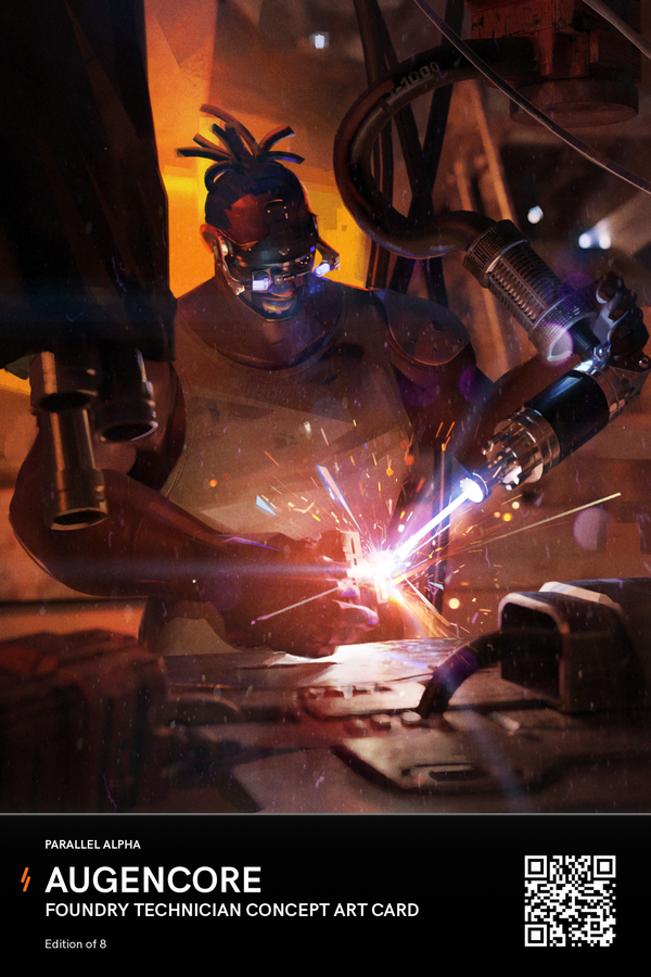 Foundry Technician Concept Art Card